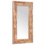 NNEVL Decorative Mirror Teak 120x60 cm Rectangular