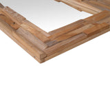 NNEVL Decorative Mirror Teak 120x60 cm Rectangular