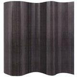 NNEVL Room Divider Bamboo Grey 250x165 cm