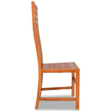 NNEVL Dining Chairs 6 pcs Solid Teak