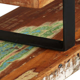 NNEVL TV Stand Solid Reclaimed Wood