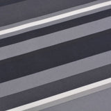 NNEVL Balcony Screen Oxford Fabric 90x400 cm Stripe Grey