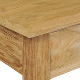 NNEVL Console Table Solid Teak 90x30x80 cm
