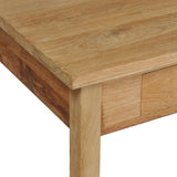 NNEVL Coffee Table Solid Teak 100x60x35 cm