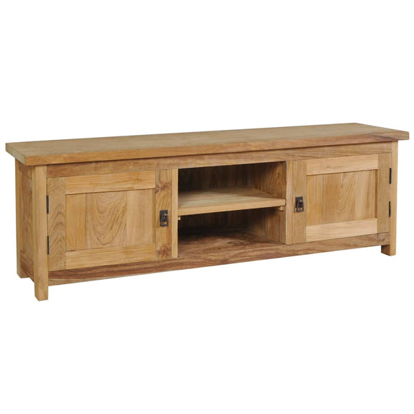 NNEVL TV Cabinet Solid Teak 120x30x40 cm