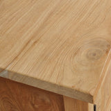 NNEVL TV Cabinet Solid Teak 120x30x40 cm