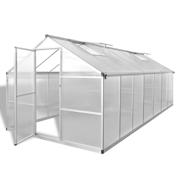 NNEVL Greenhouse Reinforced Aluminium 10.53 m²
