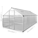 NNEVL Greenhouse Reinforced Aluminium 10.53 m²
