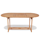 NNEVL Garden Table Anthracite 126x76x72 cm Plastic