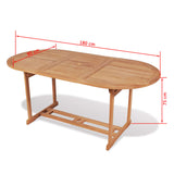 NNEVL Garden Table Anthracite 126x76x72 cm Plastic