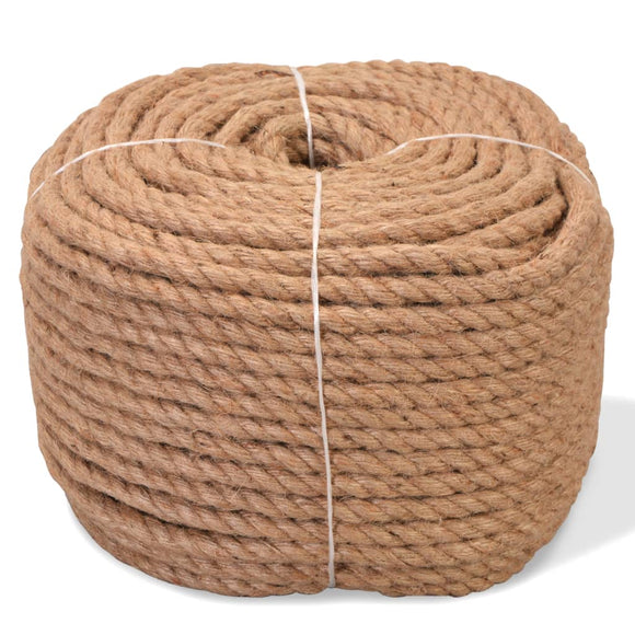 NNEVL Rope 100% Jute 8 mm 500 m