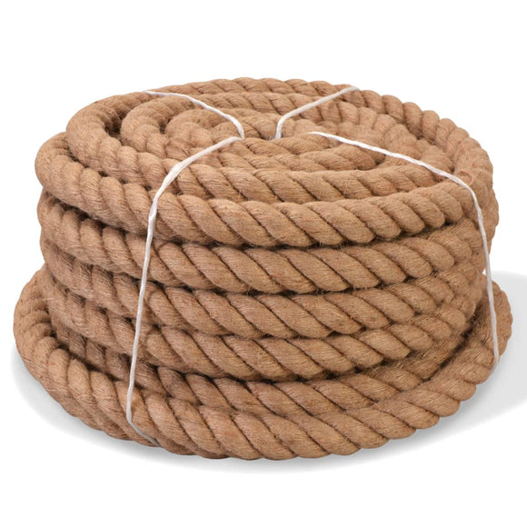 NNEVL Rope 100% Jute 14 mm 100 m