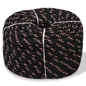 NNEVL Marine Rope Polypropylene 6 mm 100 m Black