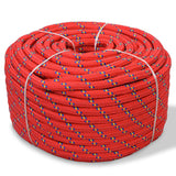 NNEVL Marine Rope Polypropylene 10 mm 50 m Red