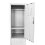 NNEVL Locker Cabinet with 2 Compartments 38x45x180 cm