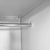 NNEVL Locker Cabinet with 2 Compartments 38x45x180 cm