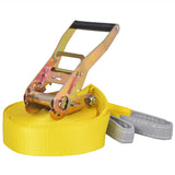 NNEVL Slackline 15 m x 50 mm 150 kg Yellow
