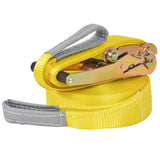 NNEVL Slackline 15 m x 50 mm 150 kg Yellow