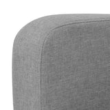 NNEVL 2-Seater Sofa 135x65x76 cm Light Grey