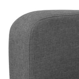 NNEVL 2-Seater Sofa 135x65x76 cm Dark Grey