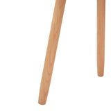 NNEVL Side Table Set 2 Pieces Solid Pinewood Brown