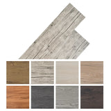NNEVL PVC Flooring Planks 5.26 m² 2 mm Oak Washed