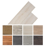 NNEVL PVC Flooring Planks 5.26 m² 2 mm Oak Classic White