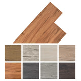 NNEVL PVC Flooring Planks 5.26 m² 2 mm Elm Nature