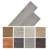 NNEVL PVC Flooring Planks 5.26 m² 2 mm Dark Grey