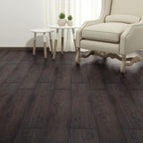 NNEVL PVC Flooring Planks 5.26 m² 2 mm Oak Dark Grey