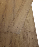 NNEVL Self-adhesive PVC Flooring Planks 5.02 m²  2 mm Walnut Brown