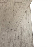 NNEVL Self-adhesive PVC Flooring Planks 5.02 m² 2 mm Oak Washed