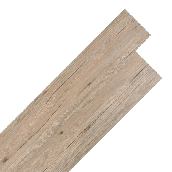 NNEVL Self-adhesive PVC Flooring Planks 5.02 m² 2 mm Oak Brown