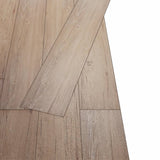 NNEVL Self-adhesive PVC Flooring Planks 5.02 m² 2 mm Oak Brown