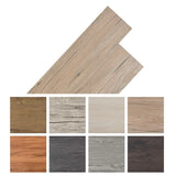 NNEVL Self-adhesive PVC Flooring Planks 5.02 m² 2 mm Oak Brown