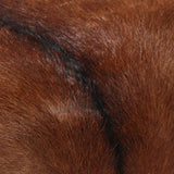 NNEVL Stool Genuine Goat Leather 60x30x50 cm