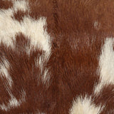 NNEVL Stool Genuine Goat Leather 60x30x50 cm
