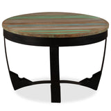 NNEVL Side Table Solid Reclaimed Wood 60x40 cm