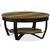 NNEVL Coffee Table 65 cm Solid Reclaimed Wood