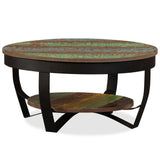 NNEVL Coffee Table 65 cm Solid Reclaimed Wood