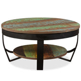 NNEVL Coffee Table 65 cm Solid Reclaimed Wood