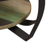 NNEVL Coffee Table 65 cm Solid Reclaimed Wood