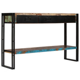 NNEVL Console Table Solid Reclaimed Wood 120x30x76 cm