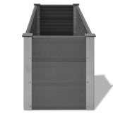 NNEVL Garden Raised Bed WPC 150x50x54 cm Grey