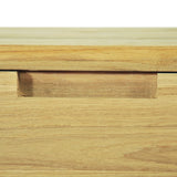 NNEVL Console Table 120x35x76 cm Solid Teak