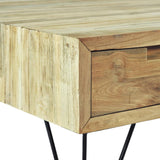 NNEVL TV Cabinet 120x35x35 cm Solid Teak