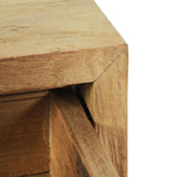 NNEVL Bedside Cabinet 40x30x50 cm Solid Teak