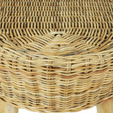 NNEVL Hall Bench 160x35x45 cm Natural Rattan