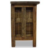 NNEVL Nightstand Solid Reclaimed Wood 40x30x51 cm
