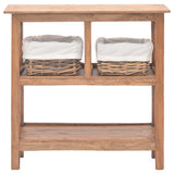NNEVL Console Table Solid Reclaimed Wood 69x28x70 cm